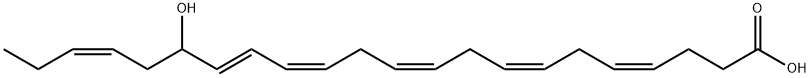 (+/-)17-HDOHE Structure