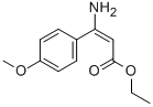 3-AMINO-3-(4-METHOXYPHENYL)-2-PROPENOIC ACID ETHYL ESTER,90788-35-5,结构式