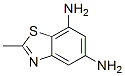 Benzothiazole, 5,7-diamino-2-methyl- (7CI),90792-50-0,结构式