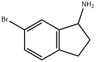 6-溴-2,3-二氢-1H-茚-1-胺,907973-36-8,结构式