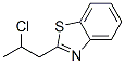 Benzothiazole, 2-(2-chloropropyl)- (7CI) 化学構造式