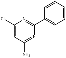 6-chloro-2-phenylpyrimidin-4-amine Struktur