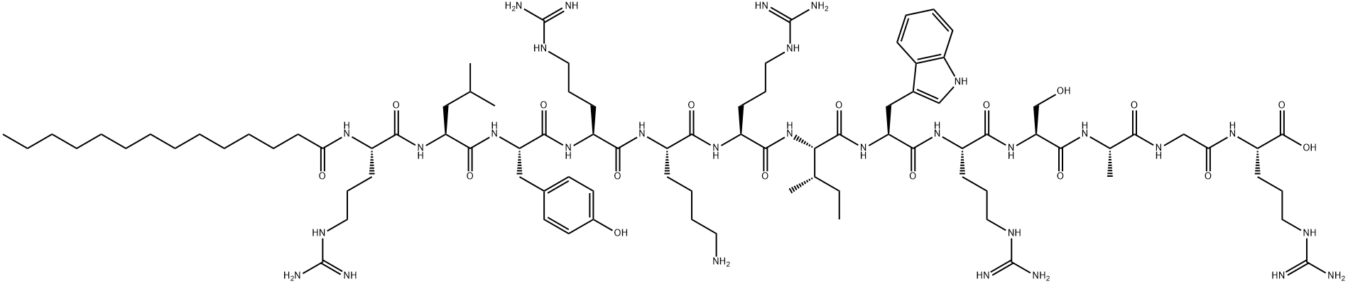 加扰控制肽,908012-18-0,结构式