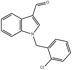 1-(2-CHLORO-BENZYL)-1H-INDOLE-3-CARBALDEHYDE|1-(2-氯苄基)吲哚-3-甲醛