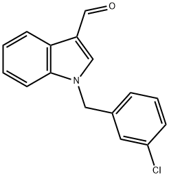 1-(3-CHLOROBENZYL)-1H-INDOLE-3-CARBALDEHYDE|1-(3-氯苄基)-1H-吲哚-3-甲醛