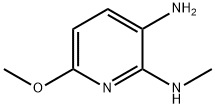 3-氨基-2-甲氨基-6-甲氧基吡啶, 90817-34-8, 结构式