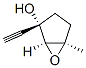 6-Oxabicyclo[3.1.0]hexan-2-ol, 2-ethynyl-5-methyl-, (1alpha,2alpha,5alpha)- (9CI) Structure