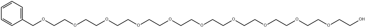 十乙二醇一苯甲醚 结构式