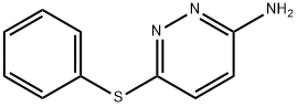 3-AMINO-6-PHENYLTHIOPYRIDAZINE Structure