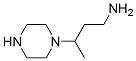 1-Piperazinepropanamine,-gamma--methyl-(9CI) 结构式