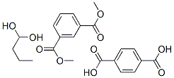 1,3-Benzenedicarboxylic acid, dimethyl ester, polymer with 1,4-butanediol, dimethyl 1,4-benzenedicarboxylate and .alpha.-hydro-.omega.-hydroxypoly(oxy-1,4-butanediyl) Structure