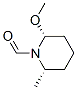 1-Piperidinecarboxaldehyde, 2-methoxy-6-methyl-, cis- (9CI) 化学構造式