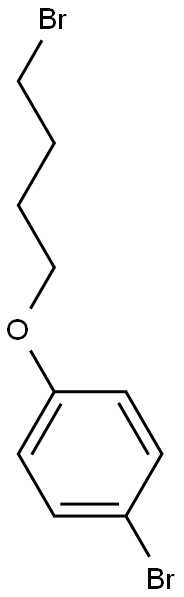 1-(4-BROMOBUTOXY)-4-BROMOBENZENE,90869-31-1,结构式