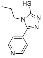 4-PROPYL-5-PYRIDIN-4-YL-4H-1,2,4-TRIAZOLE-3-THIOL|4-丙基-5-(4-吡啶基)-4H-1,2,4-三唑-3-硫醇