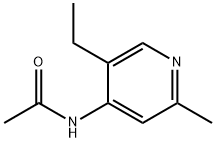 N-(5-ethyl-2-Methylpyridin-4-yl)acetaMide 化学構造式