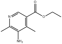 Nicotinic acid, 5-amino-4,6-dimethyl-, ethyl ester (7CI),90873-35-1,结构式