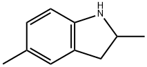2,3-dihydro-2,5-diMethyl-1H-Indole Struktur