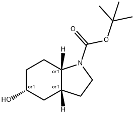 (3aS,7aR)-5-Hydroxy-octahydro-indole-1-
carboxylic acid tert-butyl ester|TERT-BUTYL (3AR,5R,7AS)-5-HYDROXY-OCTAHYDRO-1H-INDOLE-1-CARBOXYLATE