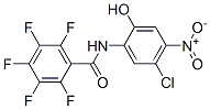 5'-Chloro-2,3,4,5,6-pentafluoro-2'-hydroxy-4'-nitrobenzanilide Structure