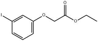 2-(3-碘代苯氧基)乙酸乙酯,90888-04-3,结构式