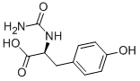 N-CARBAMYL-L-TYROSINE CRYSTALLINE,90899-85-7,结构式
