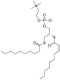 90906-05-1 3,5-Dioxa-9-thia-4-phosphanonadecan-1-aminium, 4-hydroxy-N,N,N-trimeth yl-10-oxo-7-((1-oxodecyl)thio)-, hydroxide, inner salt, 4-oxide, (S)-