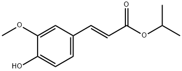 2-Propenoic acid, 3-(4-hydroxy-3-Methoxyphenyl)-, 1-Methylethyl ester, (2E)-|