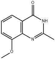 8-甲氧基-2-甲基喹唑啉-4(3H)-酮, 90915-45-0, 结构式