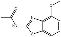 Acetamide, N-(4-methoxy-2-benzothiazolyl)- (9CI),90915-52-9,结构式