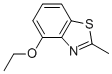 Benzothiazole, 4-ethoxy-2-methyl- (7CI),90921-54-3,结构式