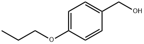 (4-丙氧基苯基)甲醇 结构式