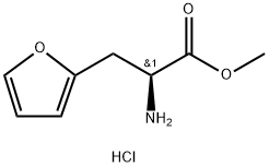 (S)-2-FURANALANINE METHYL ESTER HYDROCHLORIDE Struktur