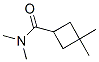 Cyclobutanecarboxamide,  N,N,3,3-tetramethyl- Structure