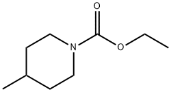 1-Piperidinecarboxylic  acid,  4-methyl-,  ethyl  ester Structure