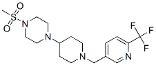 909670-45-7 1-(METHYLSULFONYL)-4-(1-([6-(TRIFLUOROMETHYL)PYRIDIN-3-YL]METHYL)PIPERIDIN-4-YL)PIPERAZINE