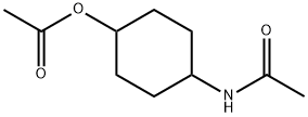 N,O-diacetyl-4-aMinocyclohexanol 化学構造式