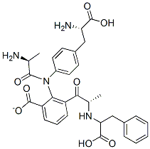 N-(1-carboxy-2-phenylethyl)-alanyl-alanyl-phenylalanine-4-aminobenzoate|