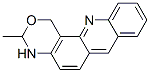 1H-[1,3]Oxazino[4,5-c]acridine,  3,4-dihydro-3-methyl- 化学構造式