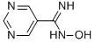 5-Pyrimidinecarboximidamide, N-hydroxy- (9CI) Structure