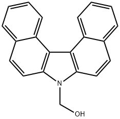 N-hydroxymethyl-7H-dibenzo(c,g)carbazole Structure