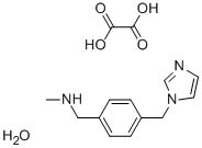 4-(1H-IMIDAZOL-1-YLMETHYL)-N-METHYLBENZYLAMINE SESQUIOXALATE HEMIHYDRATE|1-(4-((1H-咪唑-1-基)甲基)苯基)-N-甲基甲胺草酸盐