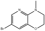 7-BROMO-4-METHYL-3,4-DIHYDRO-2H-PYRIDO[3,2-B][1,4]OXAZINE Structure