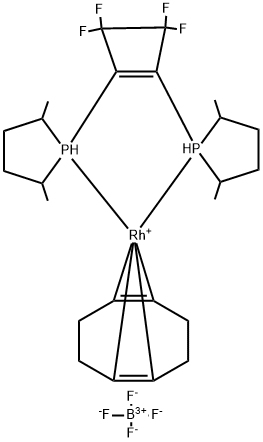 910048-20-3 1,2-双[(2R,5R)-2,5-二甲基磷]-3,3,4,4-四氟-1-环丁烯(1,5-环辛二烯)四氟硼酸铑(I)