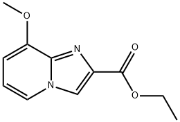 8-甲氧基-咪唑并[1,2-A]吡啶-2-羧酸乙酯,910122-84-8,结构式