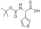 BOC-(S)-3-噻吩基甘氨酸, 910309-12-5, 结构式