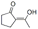 Cyclopentanone, 2-(1-hydroxyethylidene)-, (2Z)- (9CI),91034-59-2,结构式