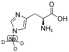 3-甲基-D3-L-组氨酸,91037-48-8,结构式