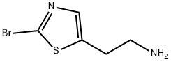 2-(2-Bromothiazol-5-yl)ethanamine 化学構造式