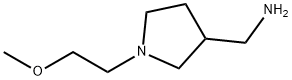 C-[1-(2-METHOXY-ETHYL)-PYRROLIDIN-3-YL]-METHYLAMINE Struktur