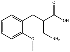 2-AMINOMETHYL-3-(2-METHOXY-PHENYL)-PROPIONIC ACID Structure